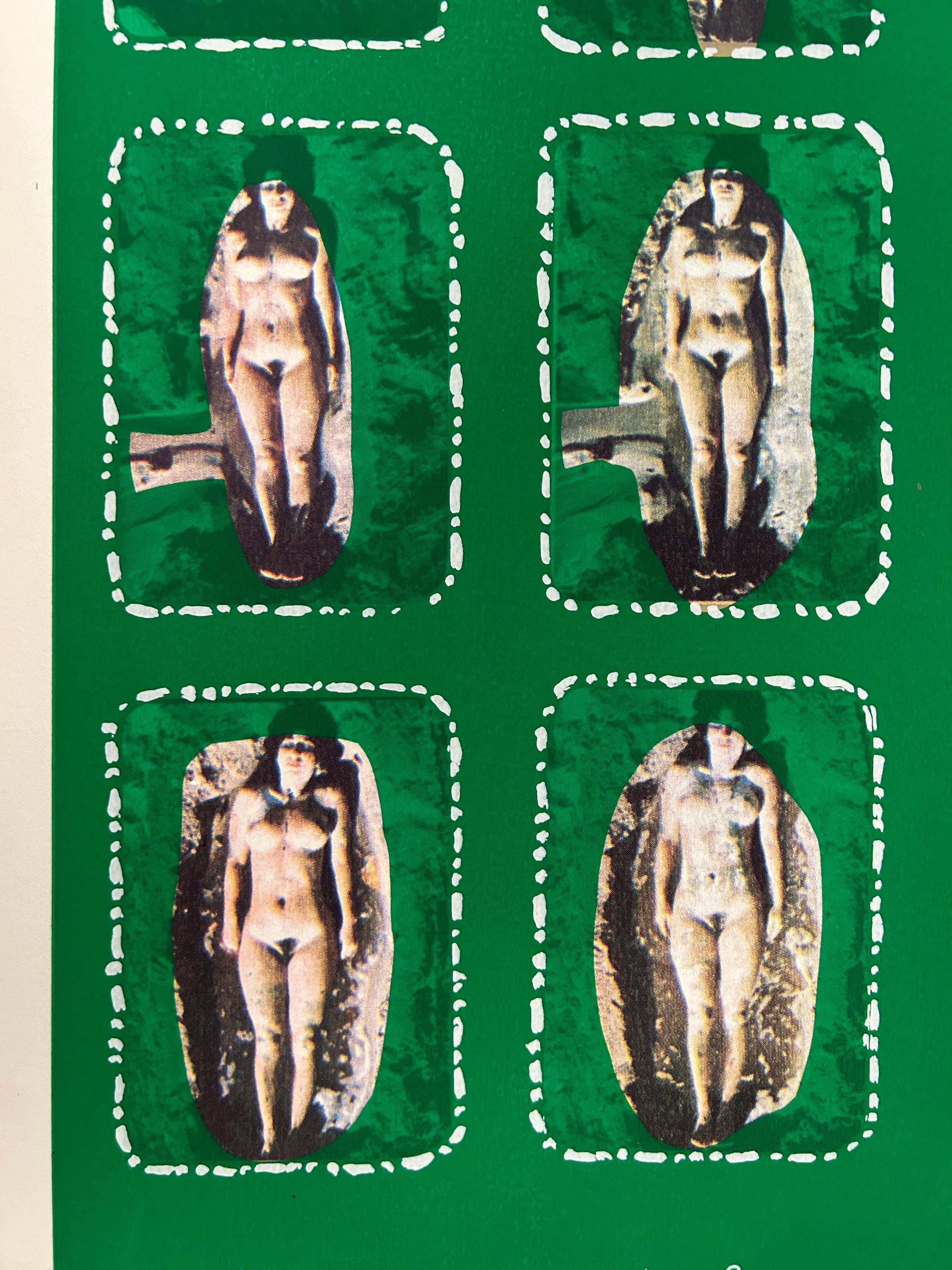 Colette Justine, Jamaikanisches Kool-Aid Körperteil Lithographie im Angebot 1