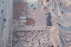 Deadly Feminine, Signed Conceptual Lithograph by Colette Lumiere