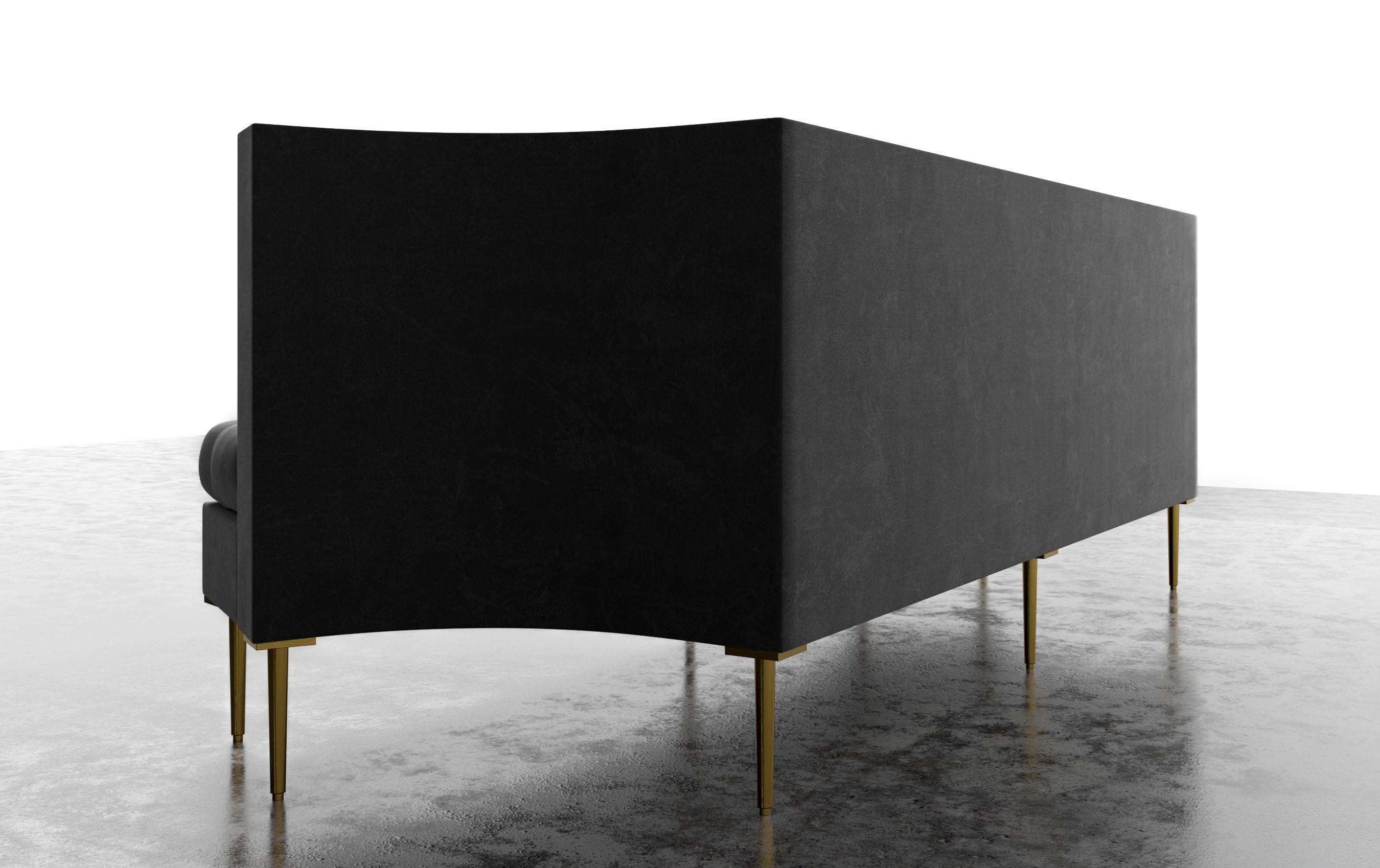 luxury tufted sofa