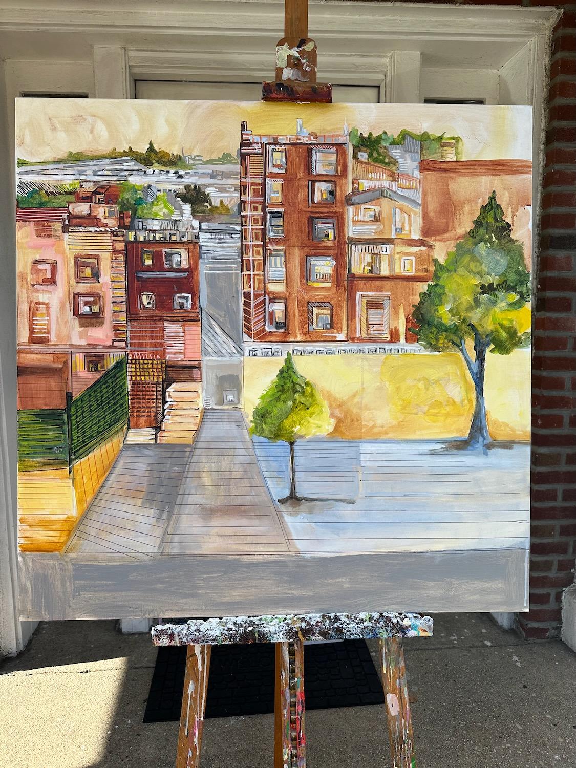 Reinas encantadoras, Pintura original - Painting Contemporáneo de Colette Wirz Nauke