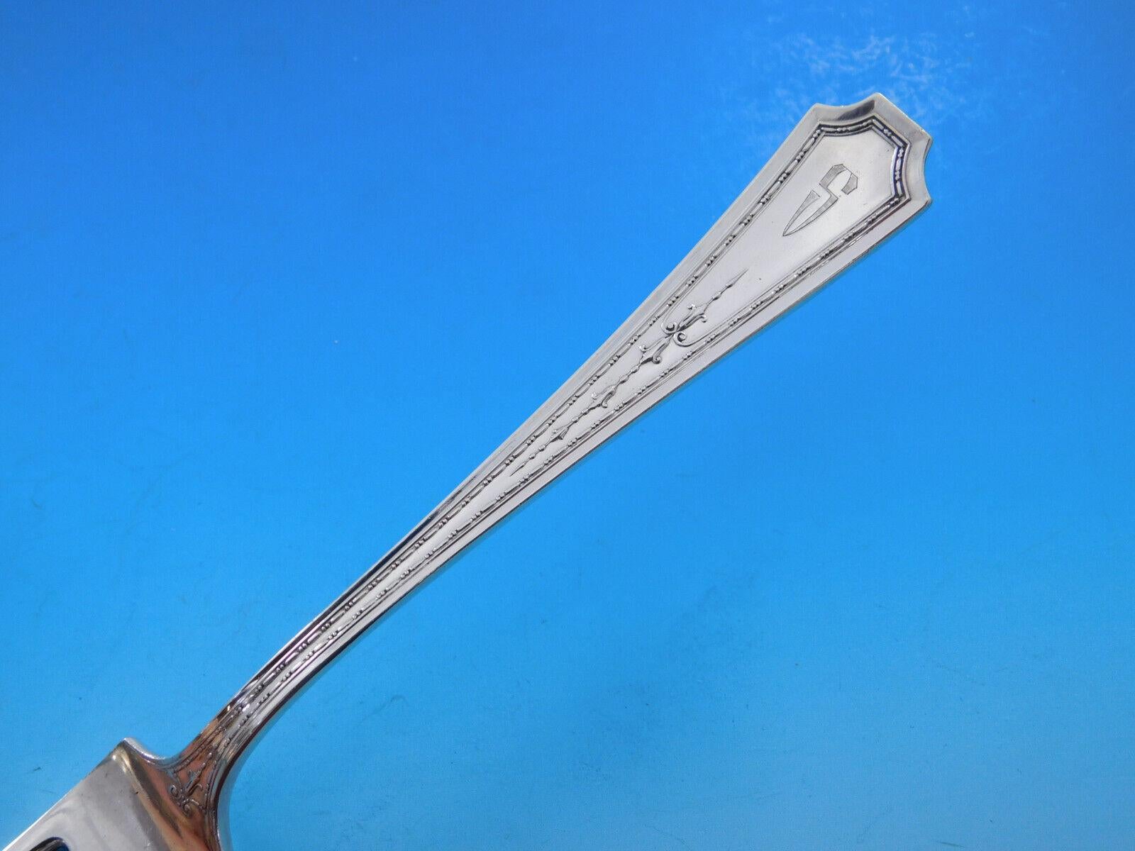 20ième siècle Ensemble de couverts en argent sterling Colfax par Durgin-Gorham 12 services 130 pièces Mono en vente