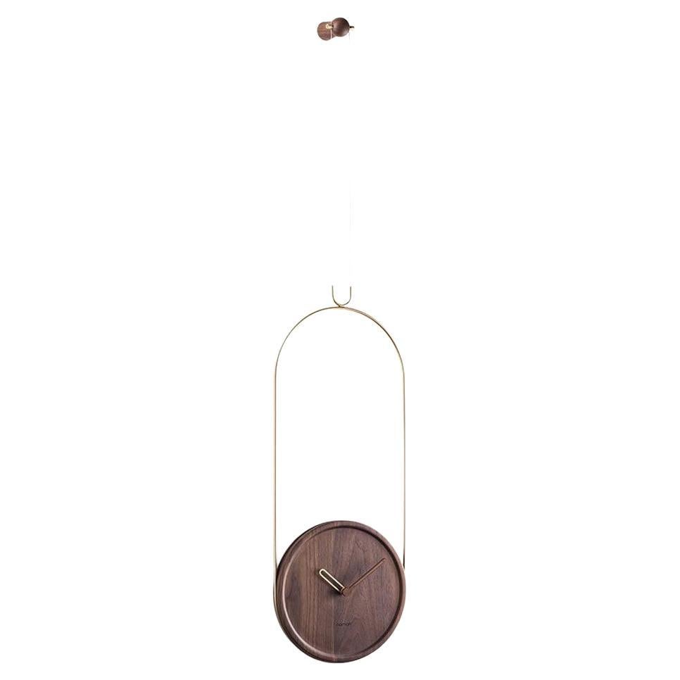 Horloge murale Colgante Walnut