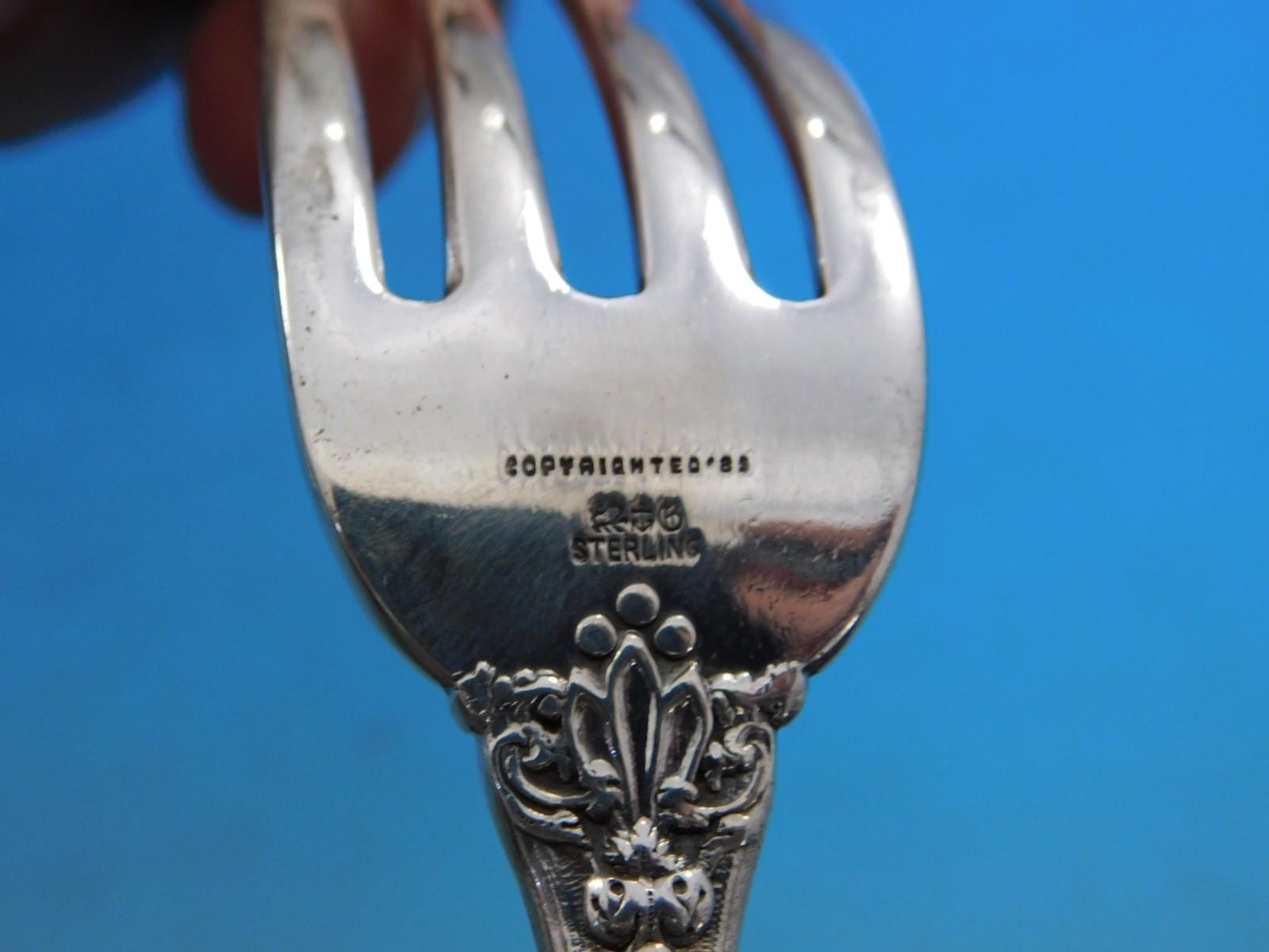 Coligni by Gorham Sterling Silver Flatware Set 56 pcs Multi motif Dinner in Box For Sale 1