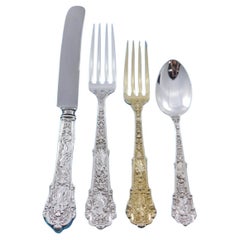 Coligni by Gorham Sterling Silver Flatware Set Service 48 pcs Multi motif Dinner