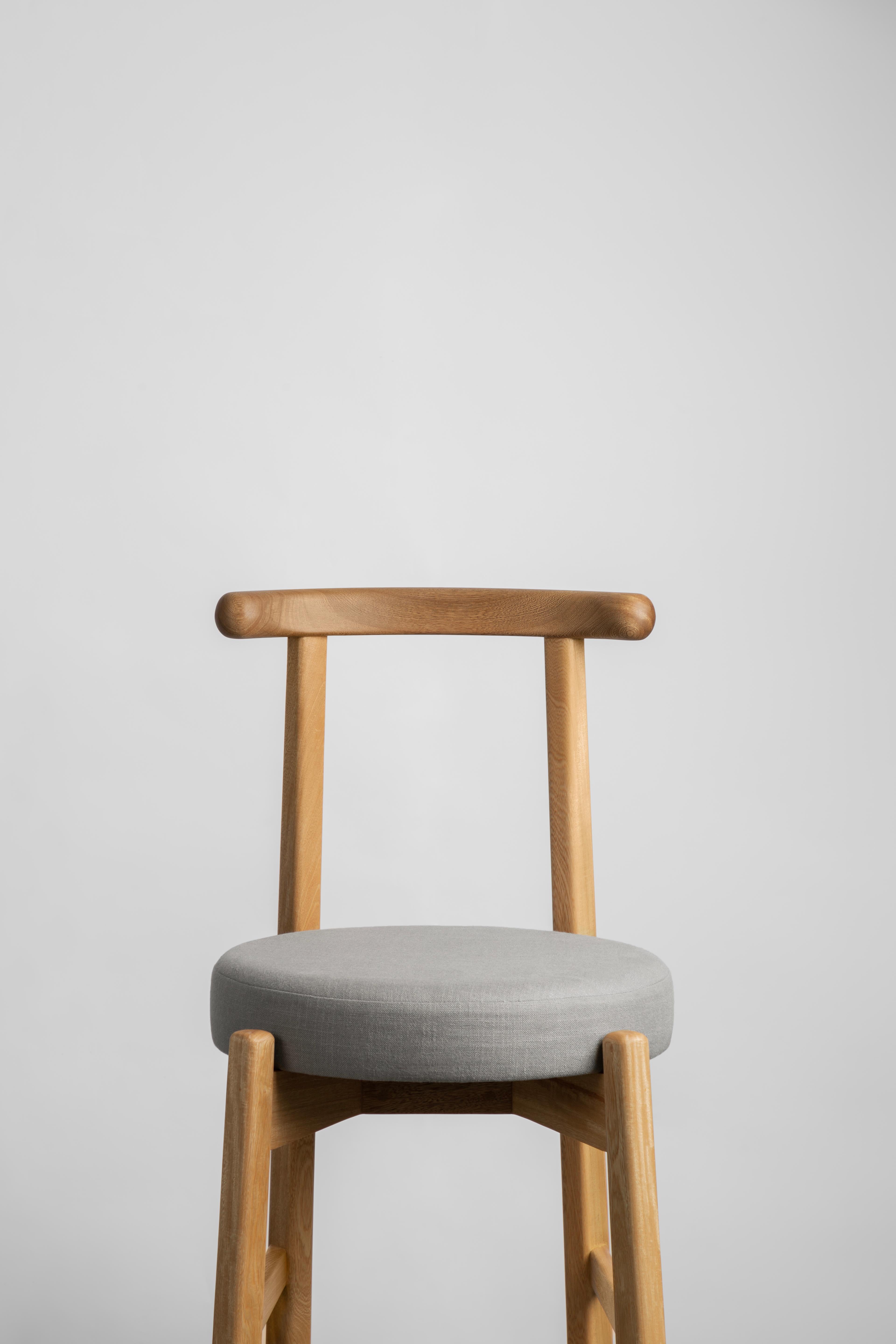 Hand-Crafted Colima Bar Stool, Modern Contemporary Mexican Design For Sale