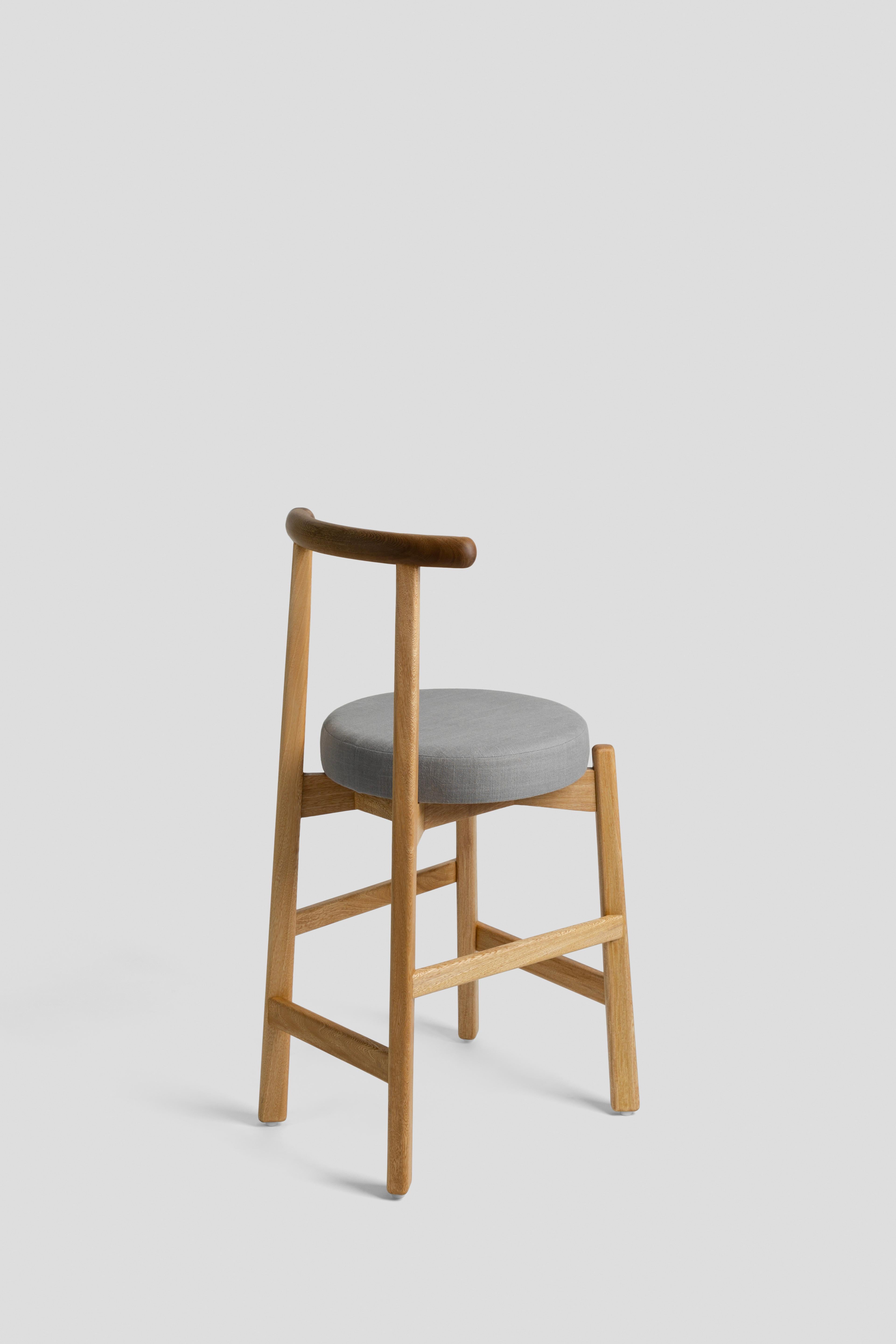 Colima Bar Stool, Modern Contemporary Mexican Design For Sale 1