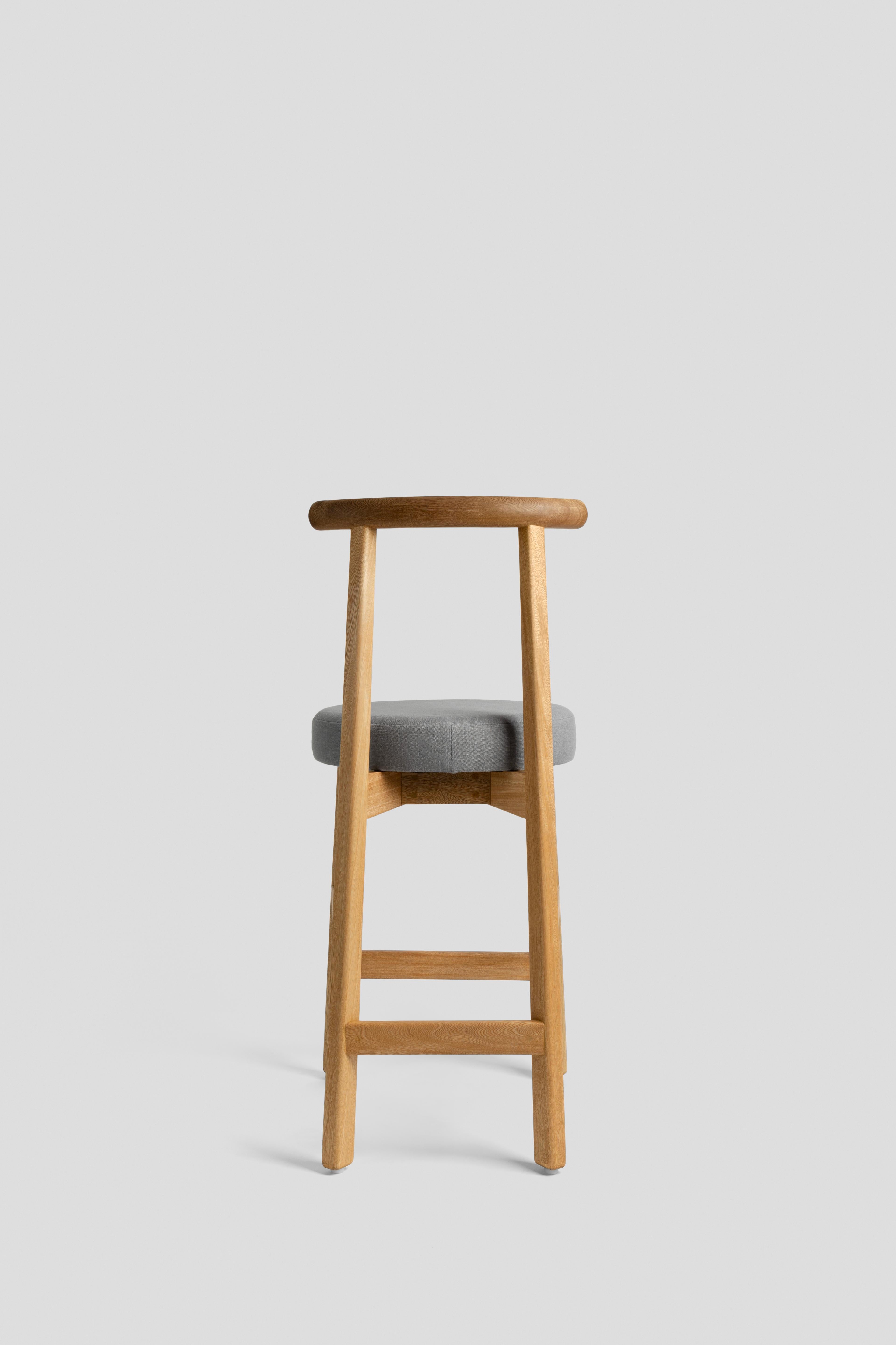 Colima Bar Stool, Modern Contemporary Mexican Design For Sale 3