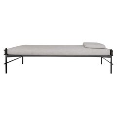 Colima Steel and Upholstery Chaise Lounge