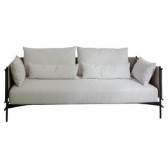 Colima Steel and Upholstery Sofa