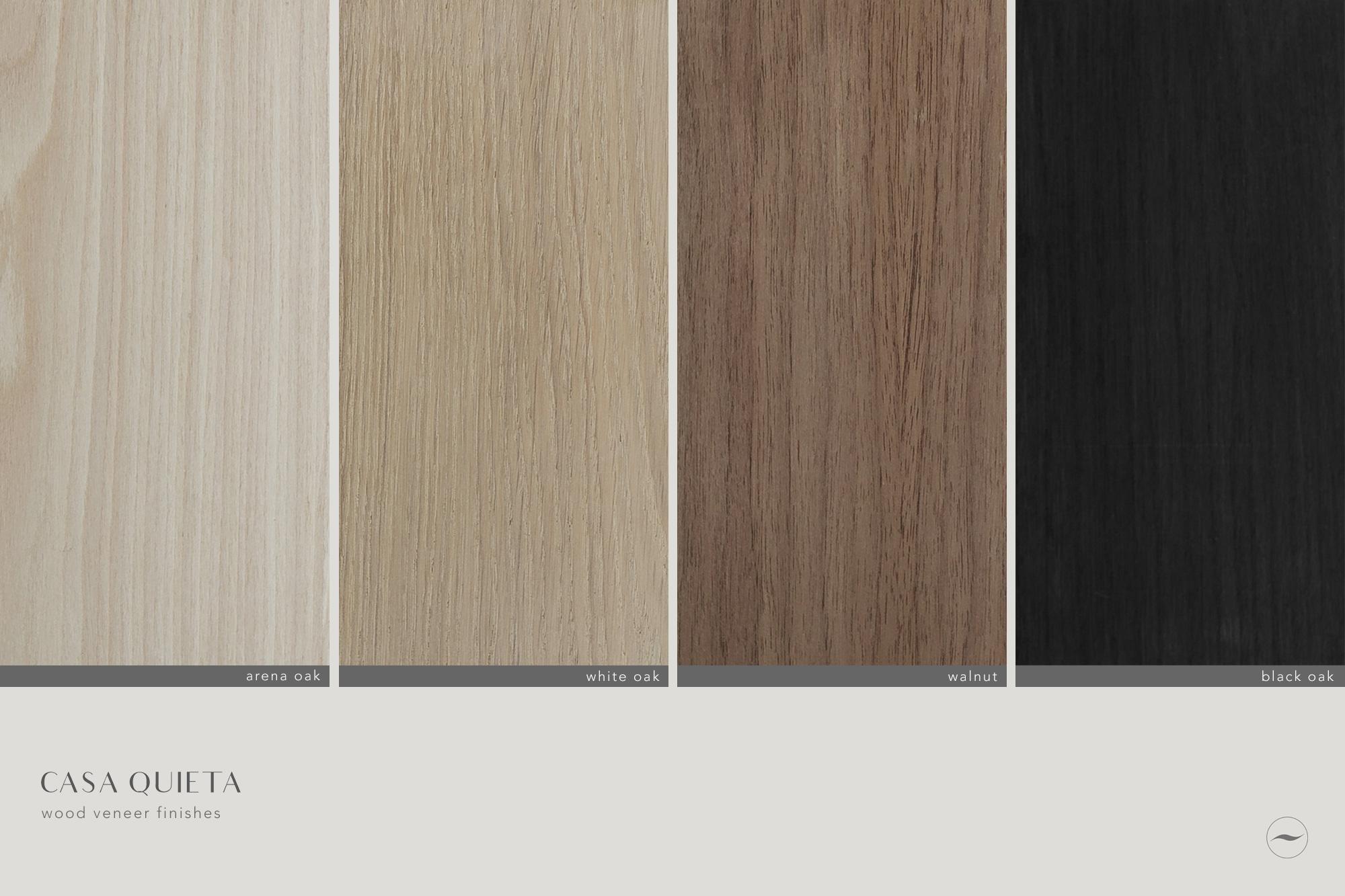 Verniciatura a polvere Credenza Colima White Oak in vendita