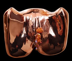 "Artemis" Figurative Sculpture 6.5 x 7 in Ed. of 5 by Colin Burn