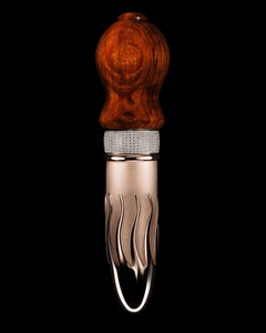 "Irukandji" 10K Rose Gold Sculpture 7.5 x 2 in Ed. of 10 by Colin Burn