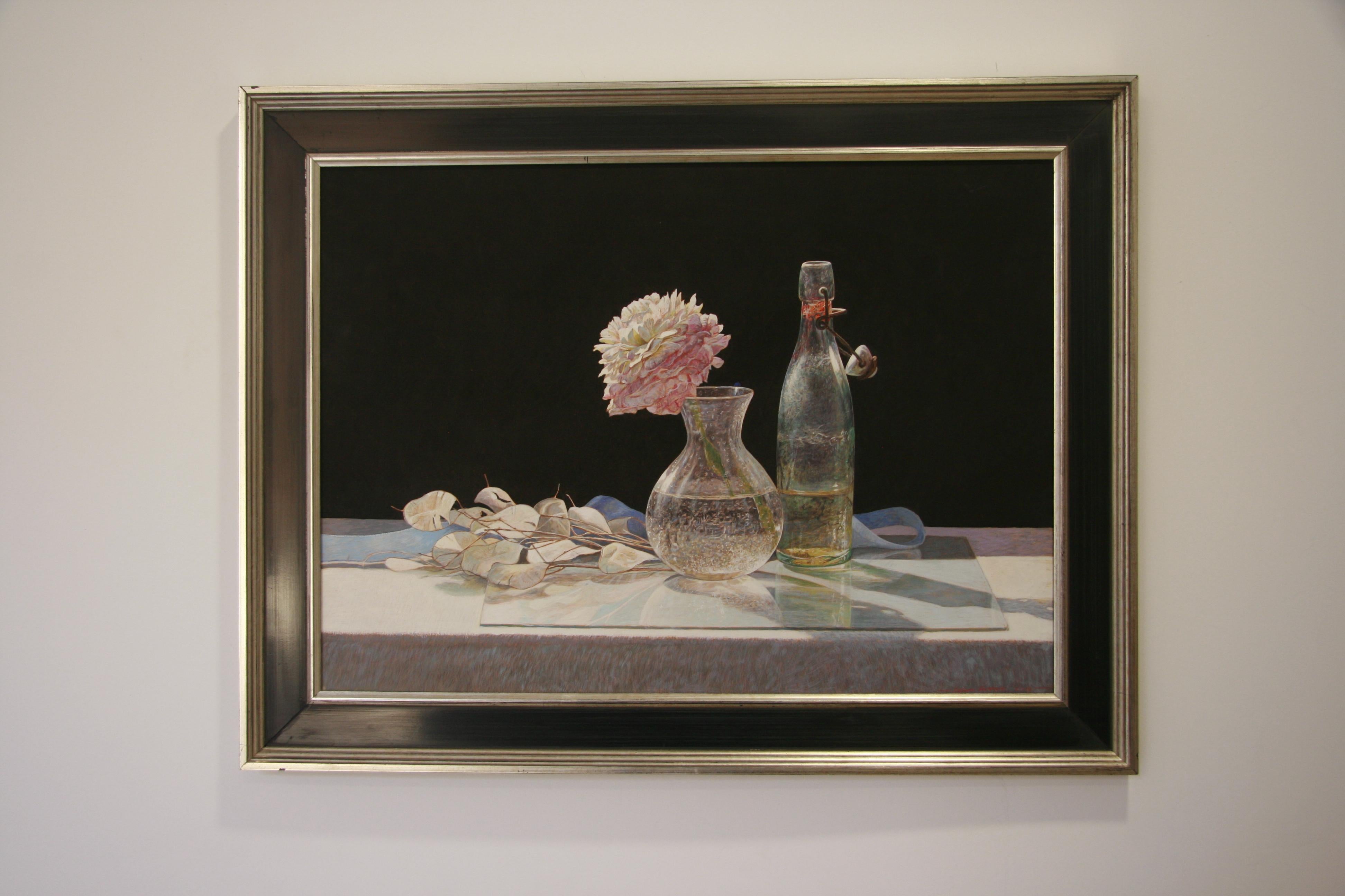 BLUE RIBBON COLIN FRASER CONTEMPORARY SCOTTISH ARTIST - Realist Painting by Colin Fraser