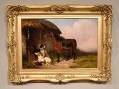 Oil Painting by Colin Graeme Roe "Setters and Game"