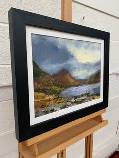 Impasto Oil Painting of the English Lake District by British Landscape Artist