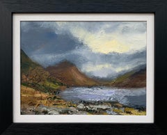 Impasto-Ölgemälde des englischen Lake District des britischen Landschaftsmalers
