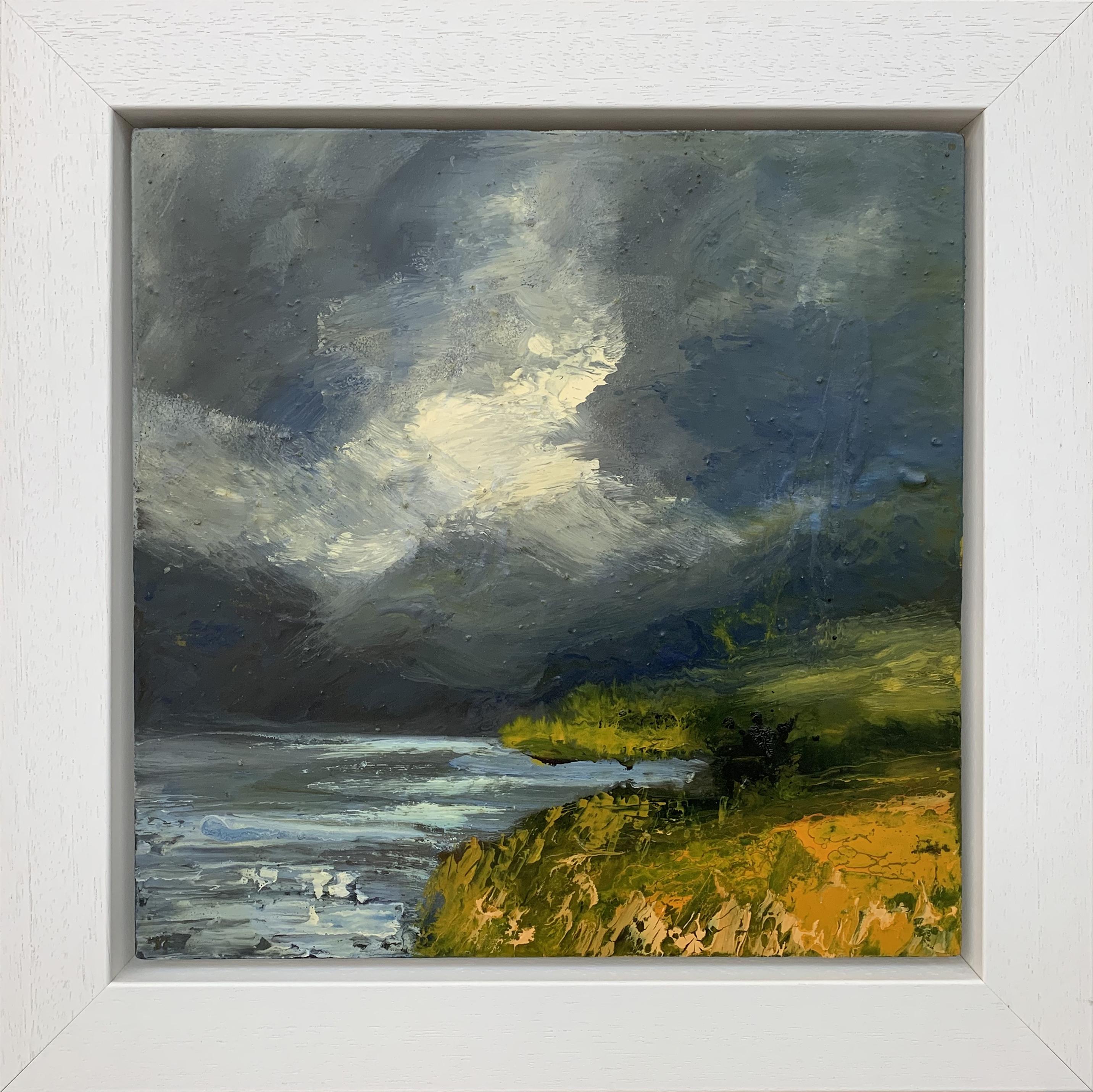 Impasto Oil Painting of the English Lake District by British Landscape Artist