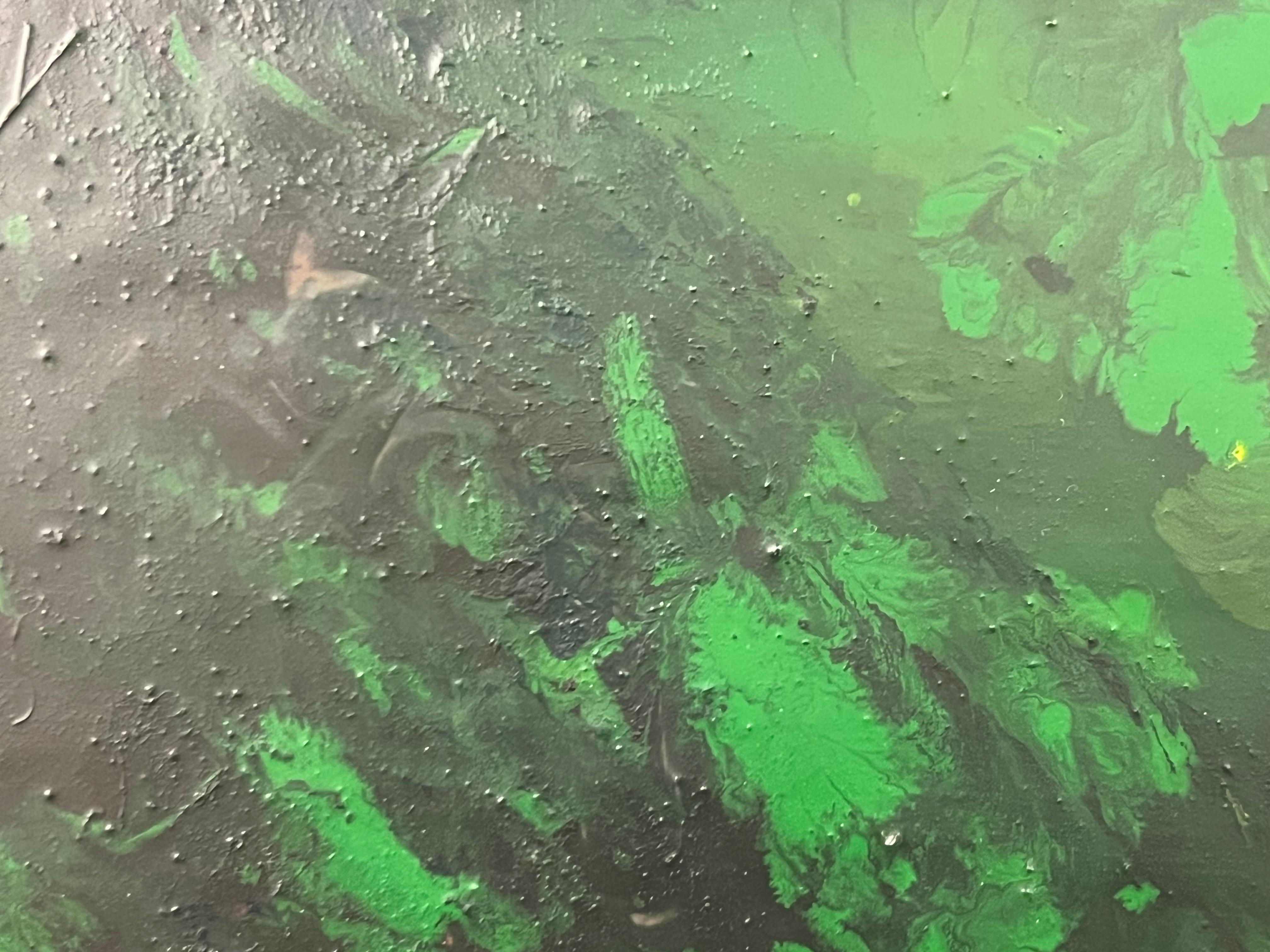 Paysage de rivière anglais impressionniste, peinture à l'huile originale de l'artiste britannique en vente 9