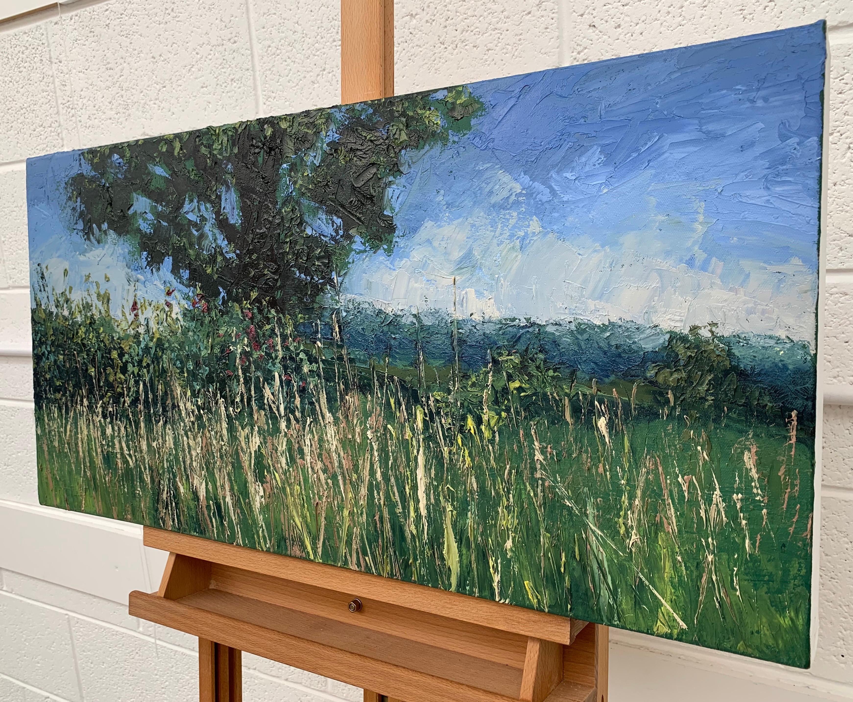 meadow landscape painting