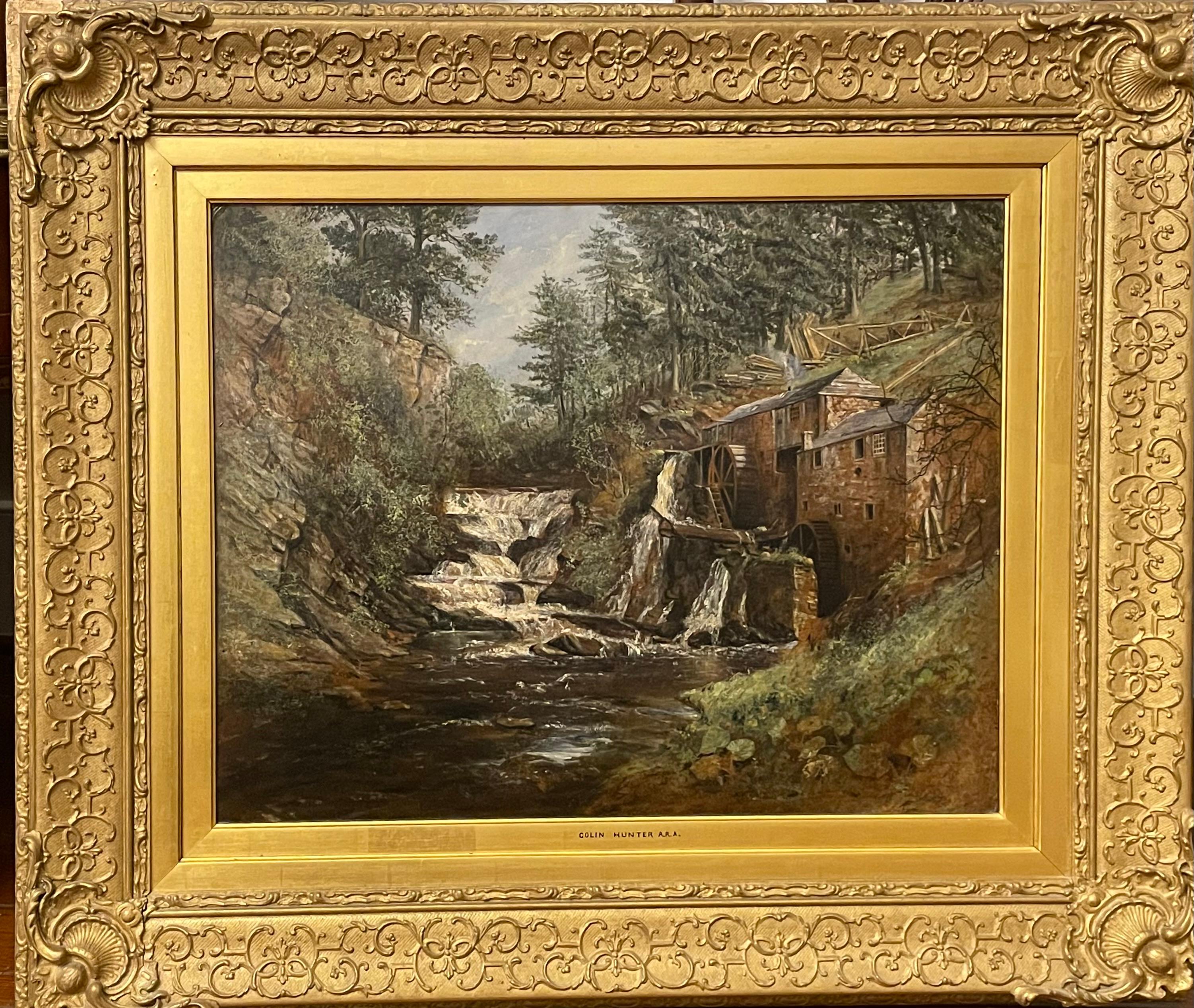 The Old Mill - Painting by Colin Hunter