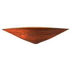 Colin Schleeh "Shimmer" Canadian Walnut Sculptural Vessel or Vase
