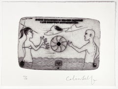 Forno a microonde (Una coppia nel mare)