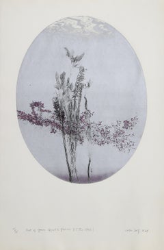 Out of Poems Object and Flowers 3 (The 1940s), Pop Art Etching by Colin Self