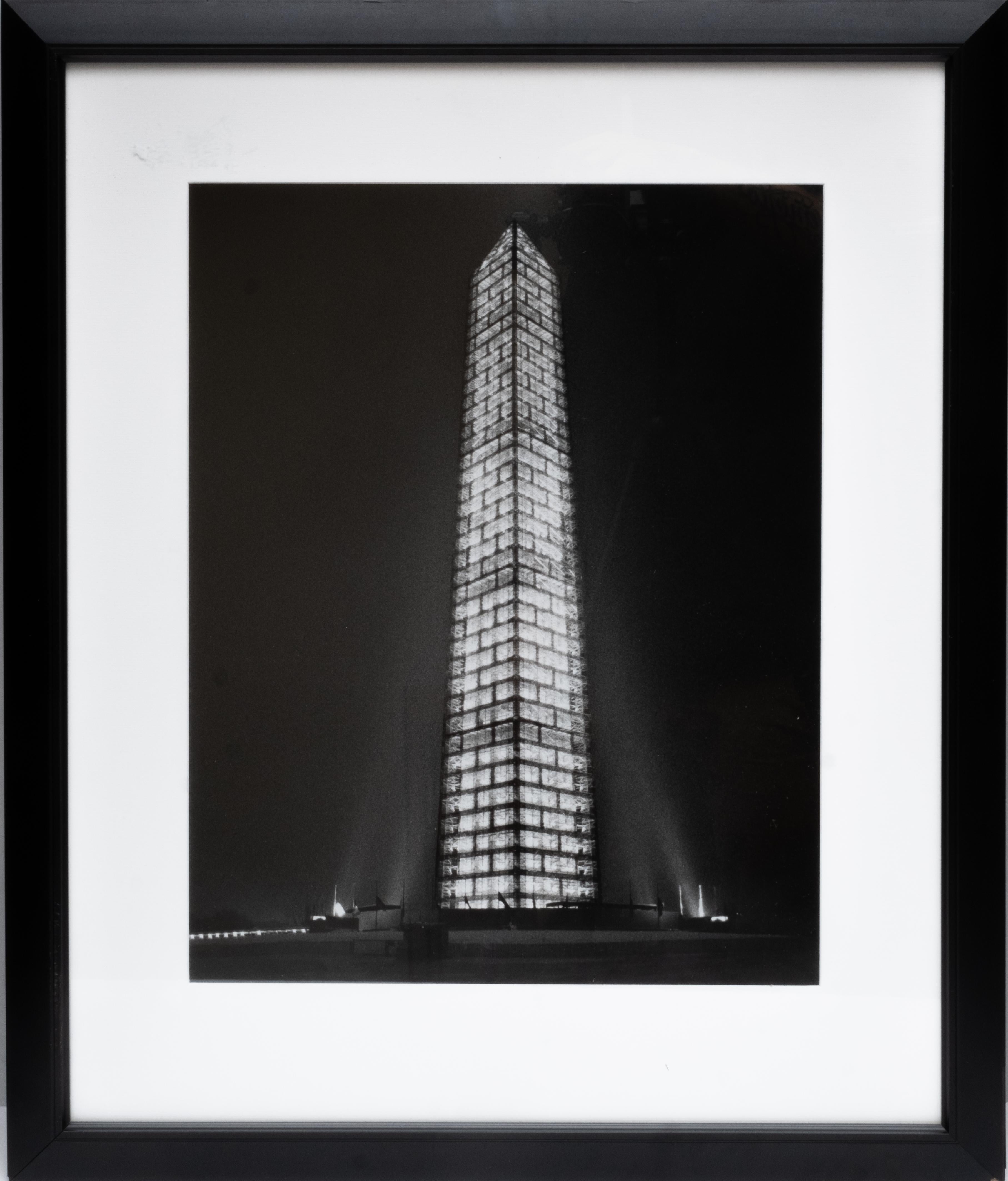 Colin Winterbottom Signed Photographic Print of the Washington Monument. 1999 2