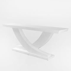 Colisa White Console Table