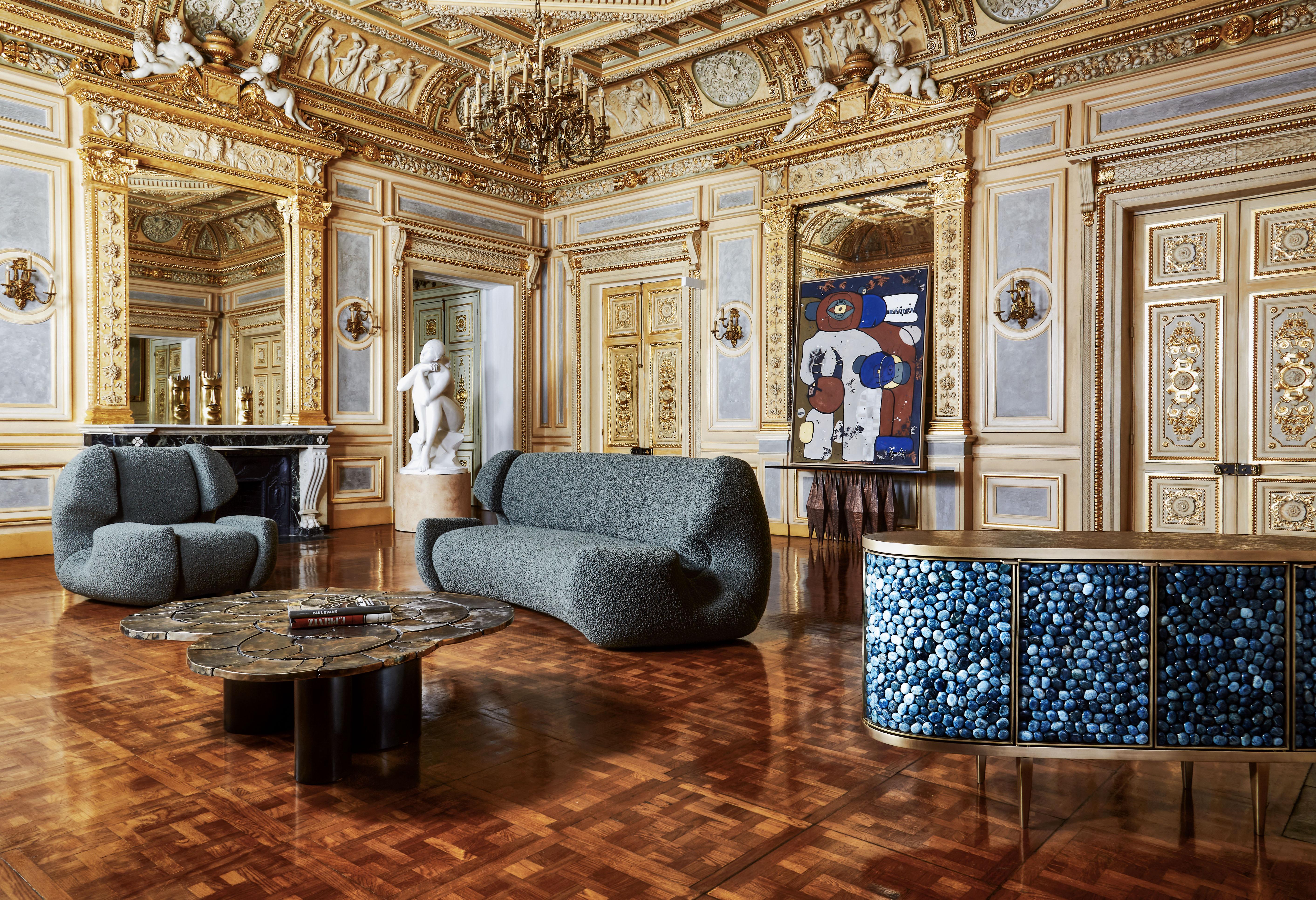 Sofa „“Colise“ von Studio Glustin im Zustand „Hervorragend“ im Angebot in Saint-Ouen (PARIS), FR