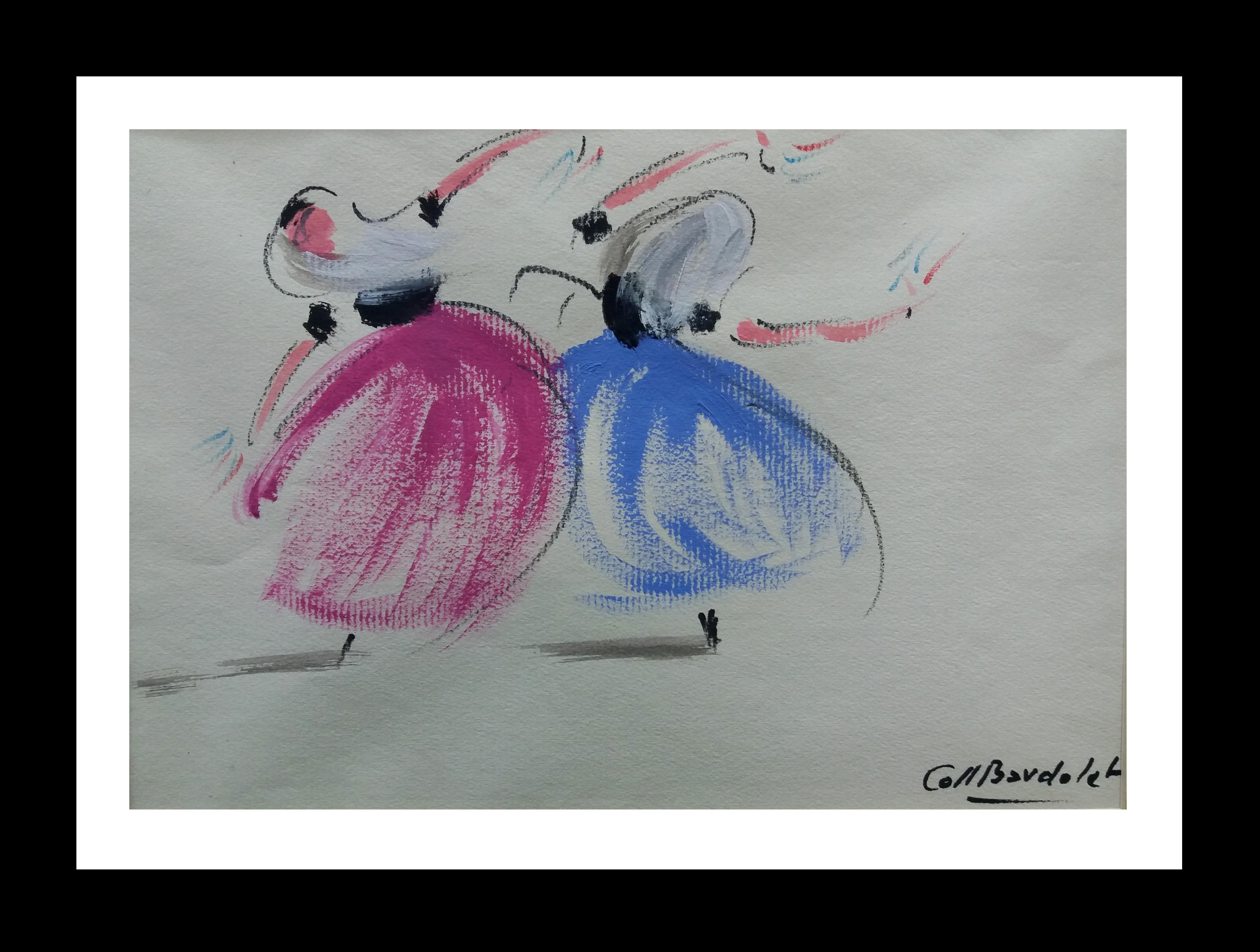 Bolero Mallorquin original expressionistische Aquarellmalerei.
virtueller Rahmen
Maximaler Vertreter der Kunst Mallorcas am Ende des 20. Jahrhunderts. Costumbrista arbeiten. Mit verschiedenen eigenen Museen an verschiedenen Standorten in den