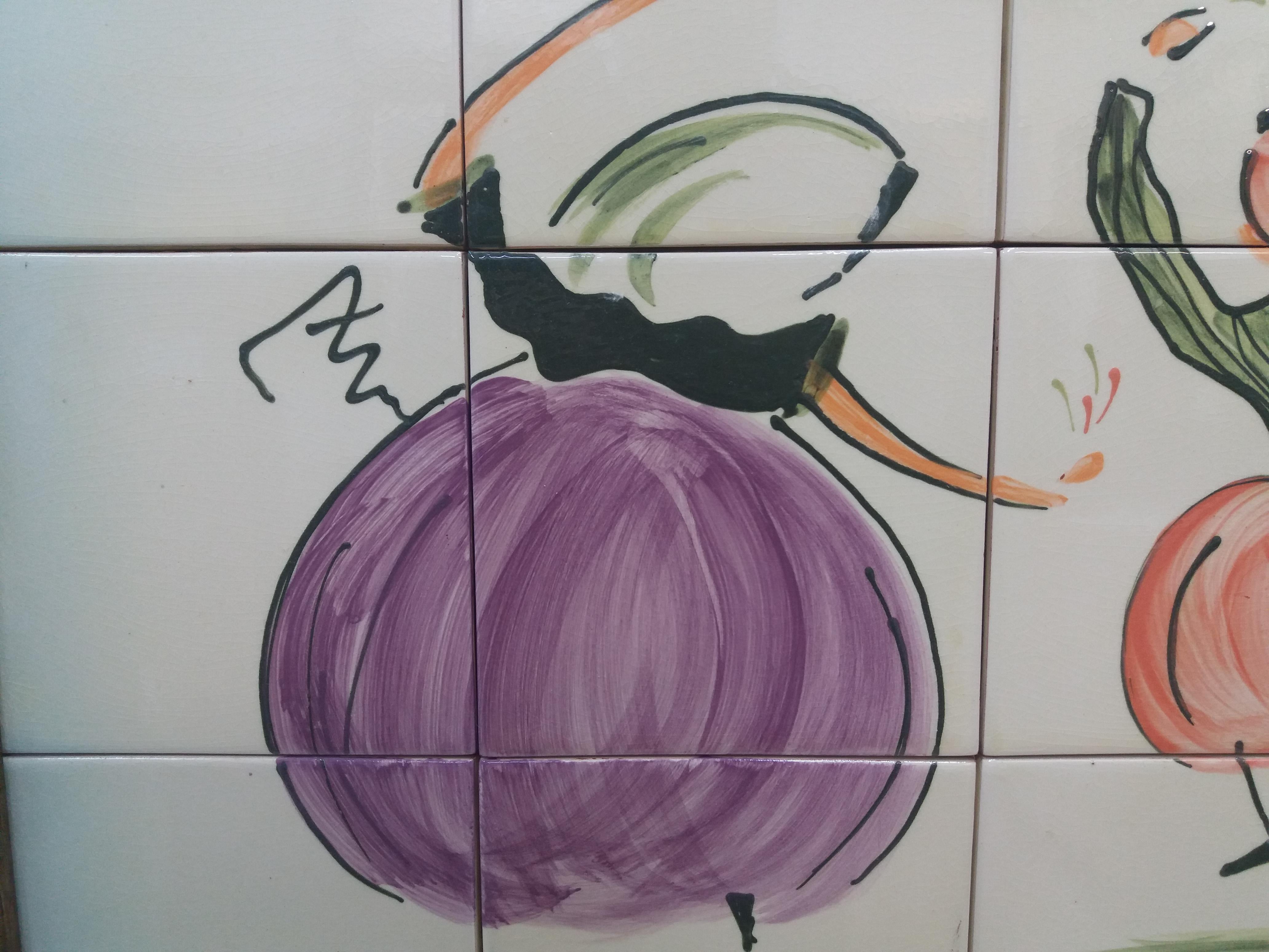 Coll Bardolet. 34 Bolero Mallorquin original ceramic painting For Sale 3