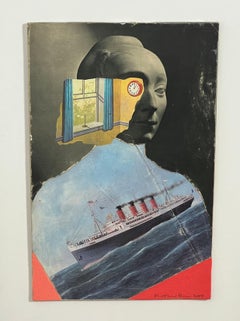 Collage and Paint by Matthew Rose, Titled 12.05