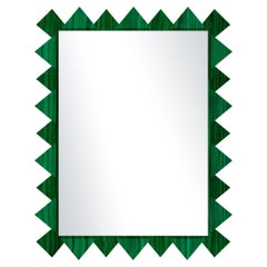 Collage du FLEUR Sazerac Mirror in Malachite