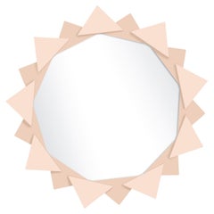 Collage du FLEUR Soleil Mirror in Pink Ground