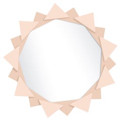 Collage du FLEUR Soleil Mirror in Pink Ground