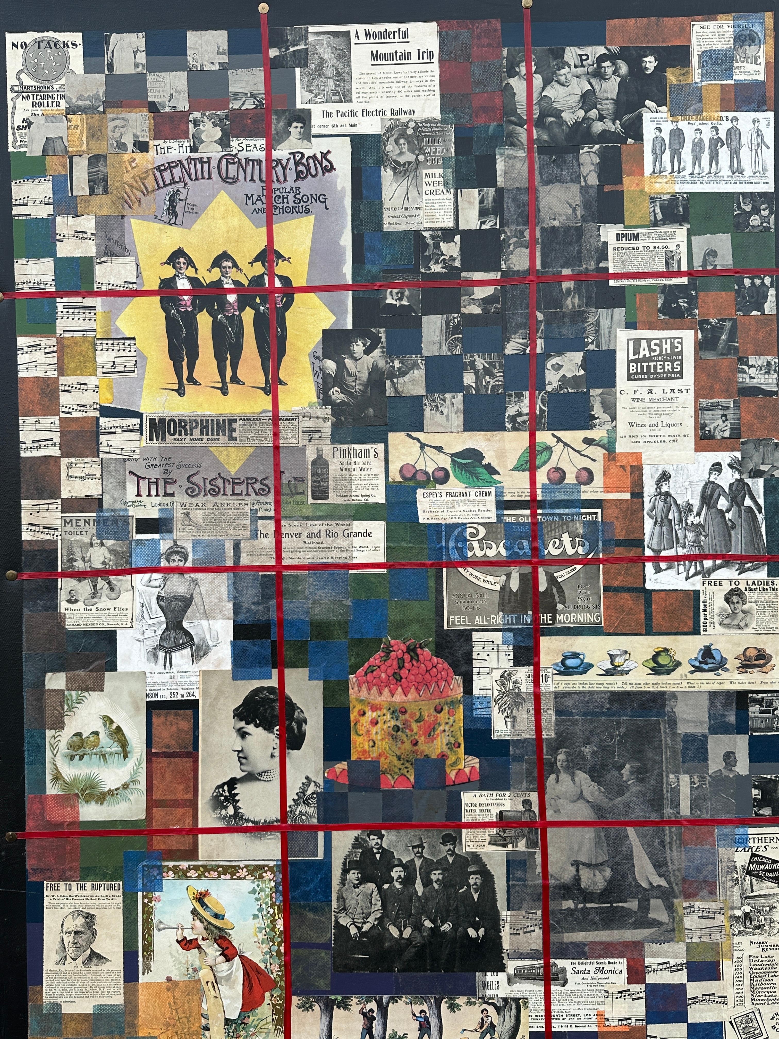 Qui l'artista Jerry Williamson si trasforma in narratore, utilizzando un approccio grafico e documentaristico, mostrandoci i rilievi di un'epoca passata. An He ha classificato il folklore del passato in un sistema di divisioni e collage, come per