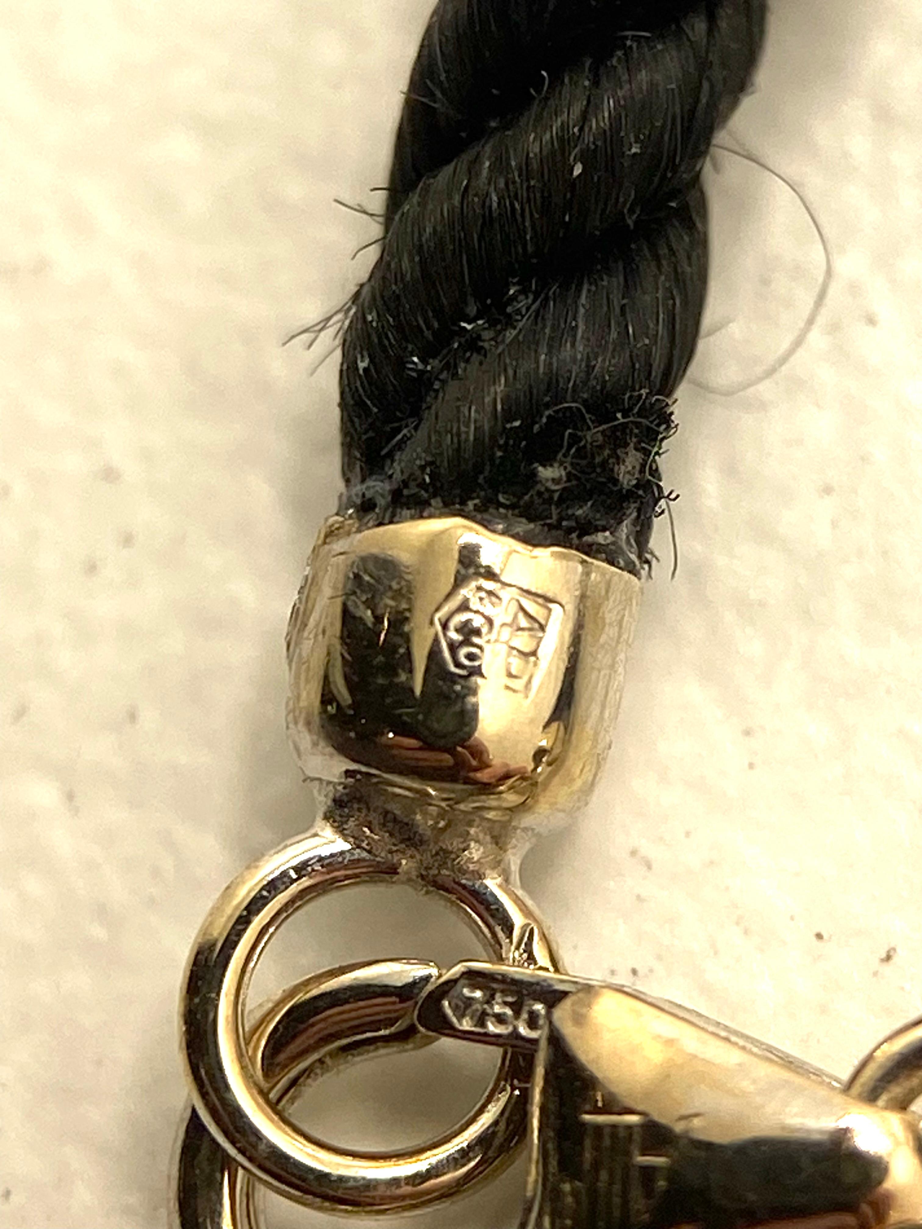 Collana  Audemars  PiQUE con Diamanti e Topazio Blu in Oro Bianco 18k in vendita 2