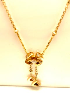 Bvlgari Fiorever 18kt Rose Gold And Diamonds Necklace