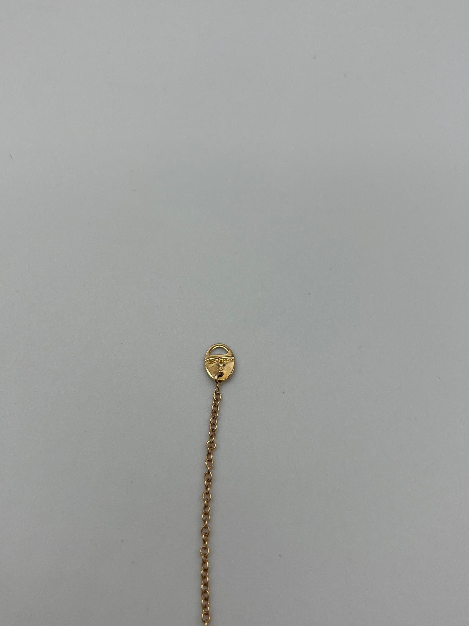 Collana con charm Damiani Sophia Loren in oro rosa 18 kt. e diamanti su collana In condizioni Nuovo in vendita a Abano Terme, IT