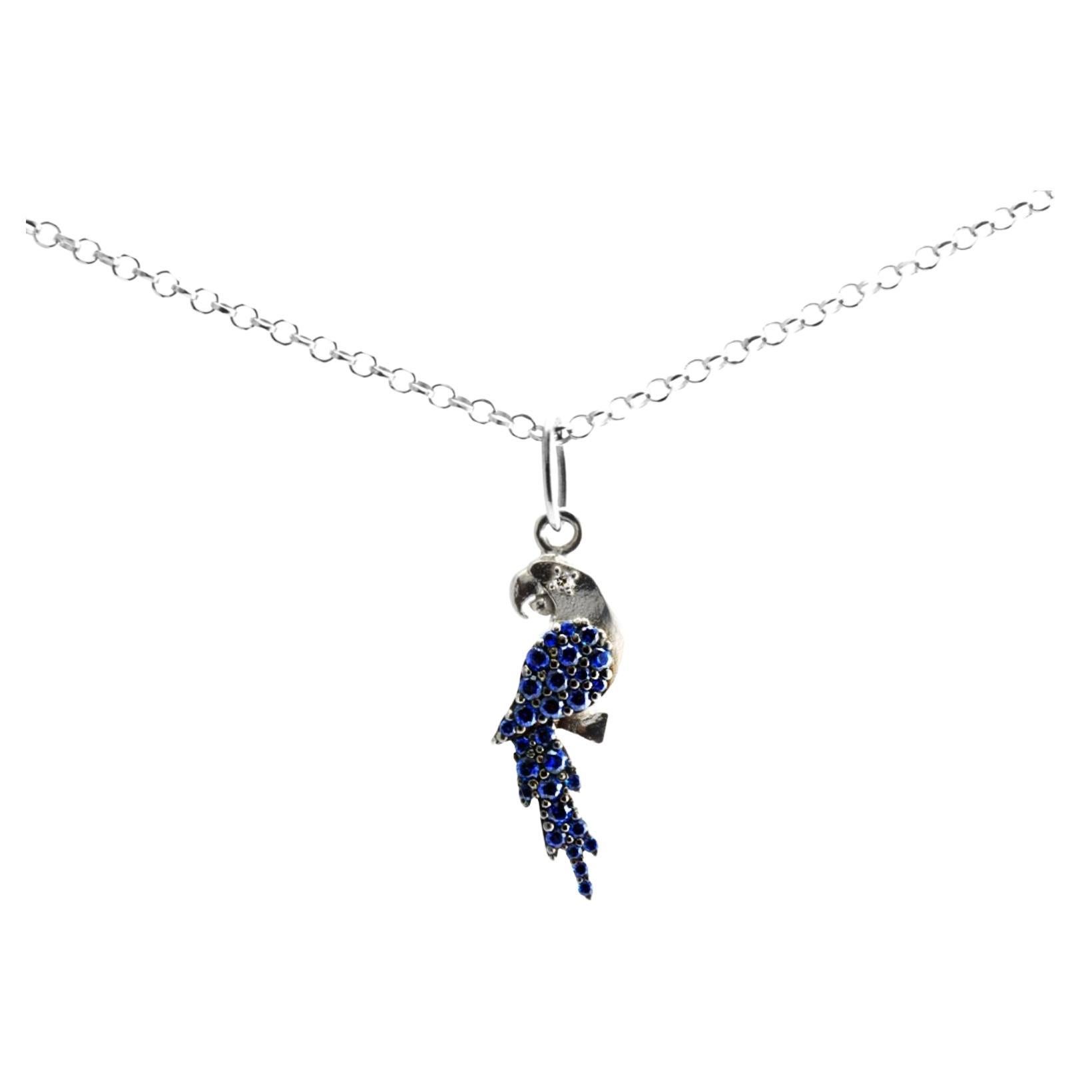 Necklace With Parrot Pendant