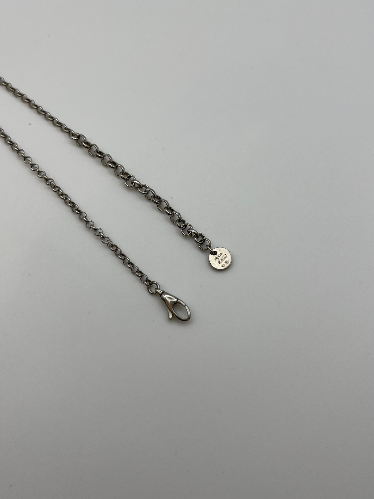 Collana Gucci con testa di felino in argento 925 in vendita 3