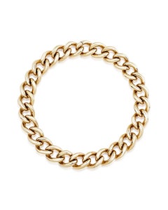 Collana in Oro Giallo 18 kt con Inserti– Collezione Classic Groumette Maglia S *