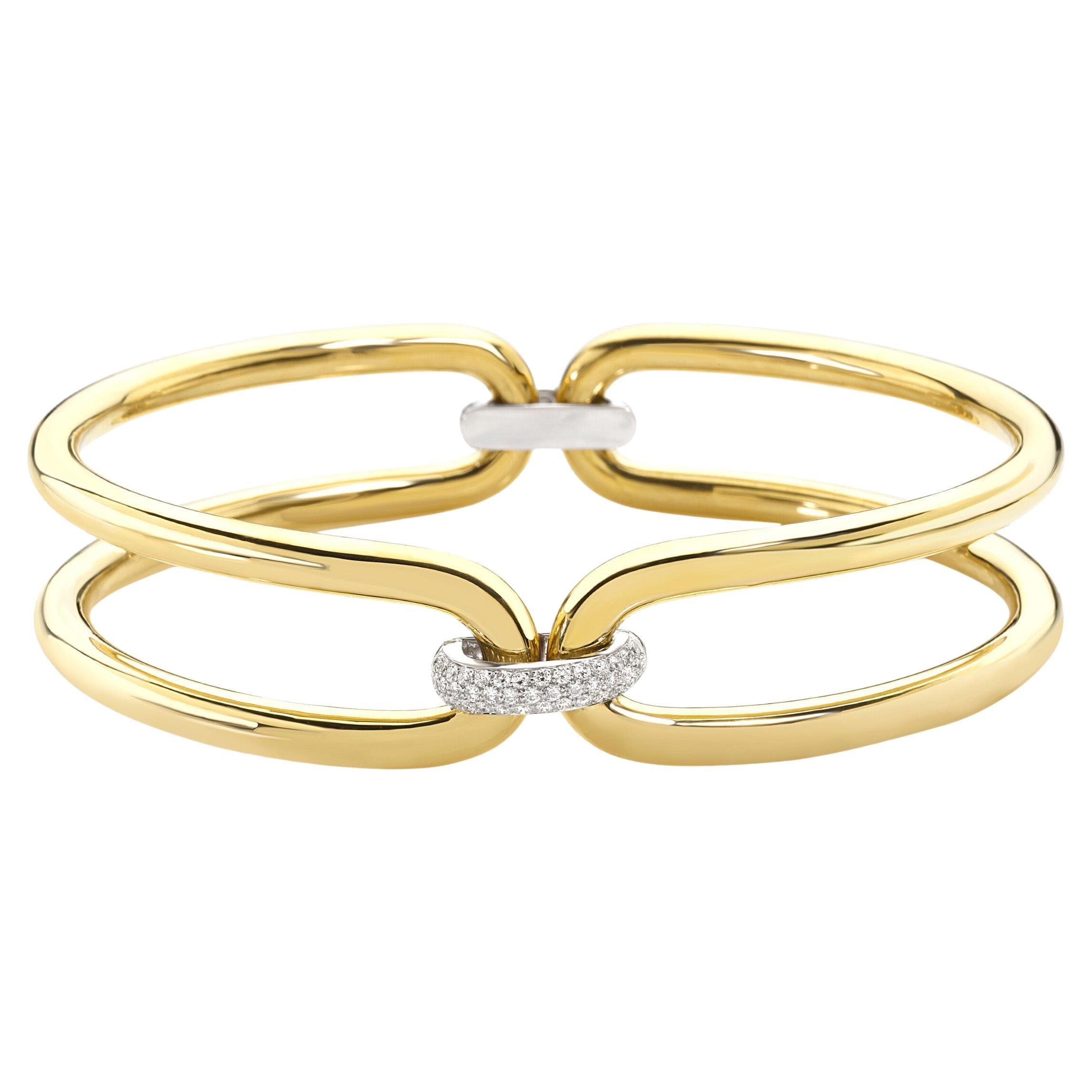Collana in Oro Giallo 18kt e Diamanti - Collezione ROBERTA *