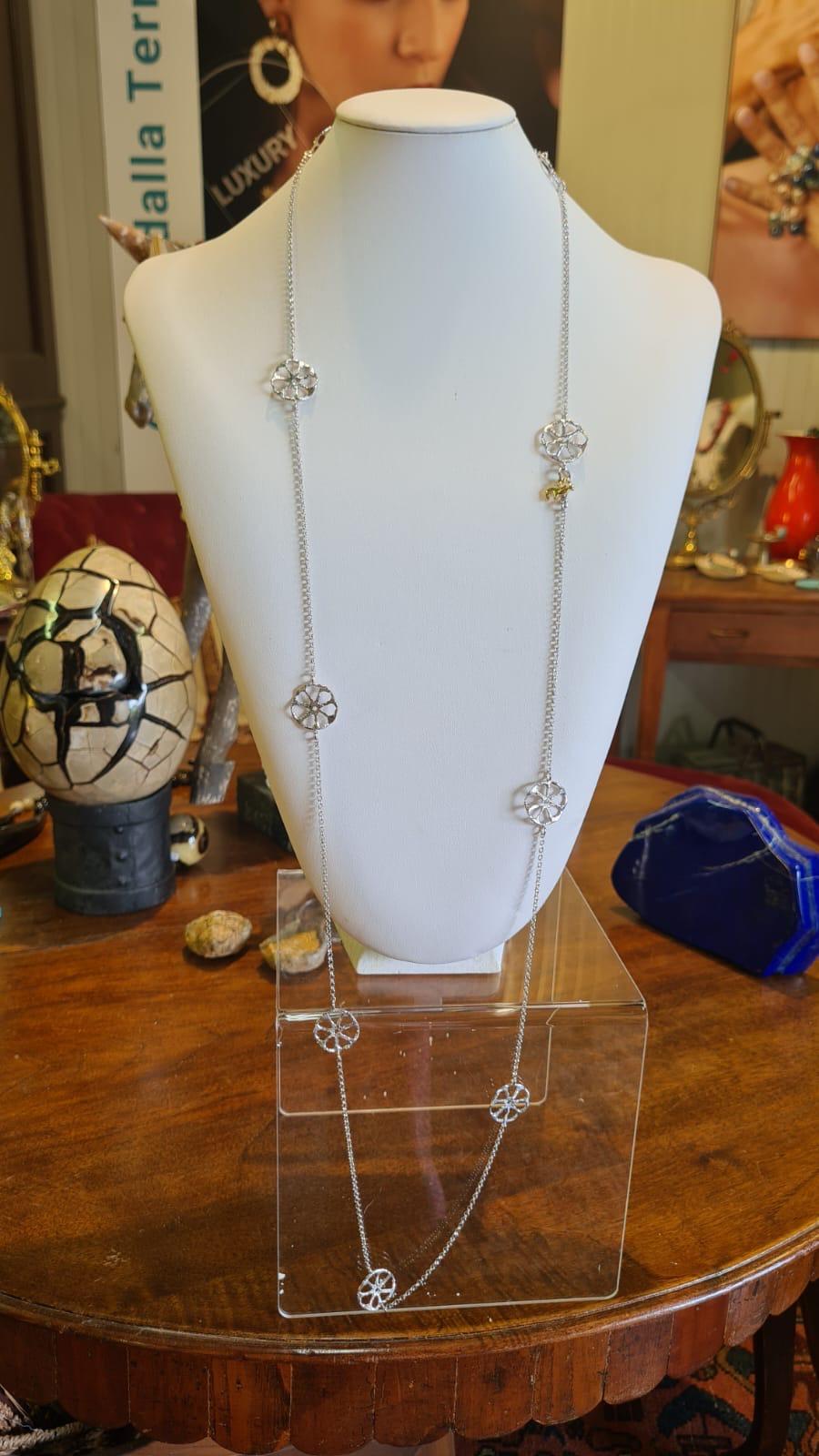 Collar largo colección Disco perforado prehistórico en Nuevo estado para la venta en San Salvatore Monferrato, IT