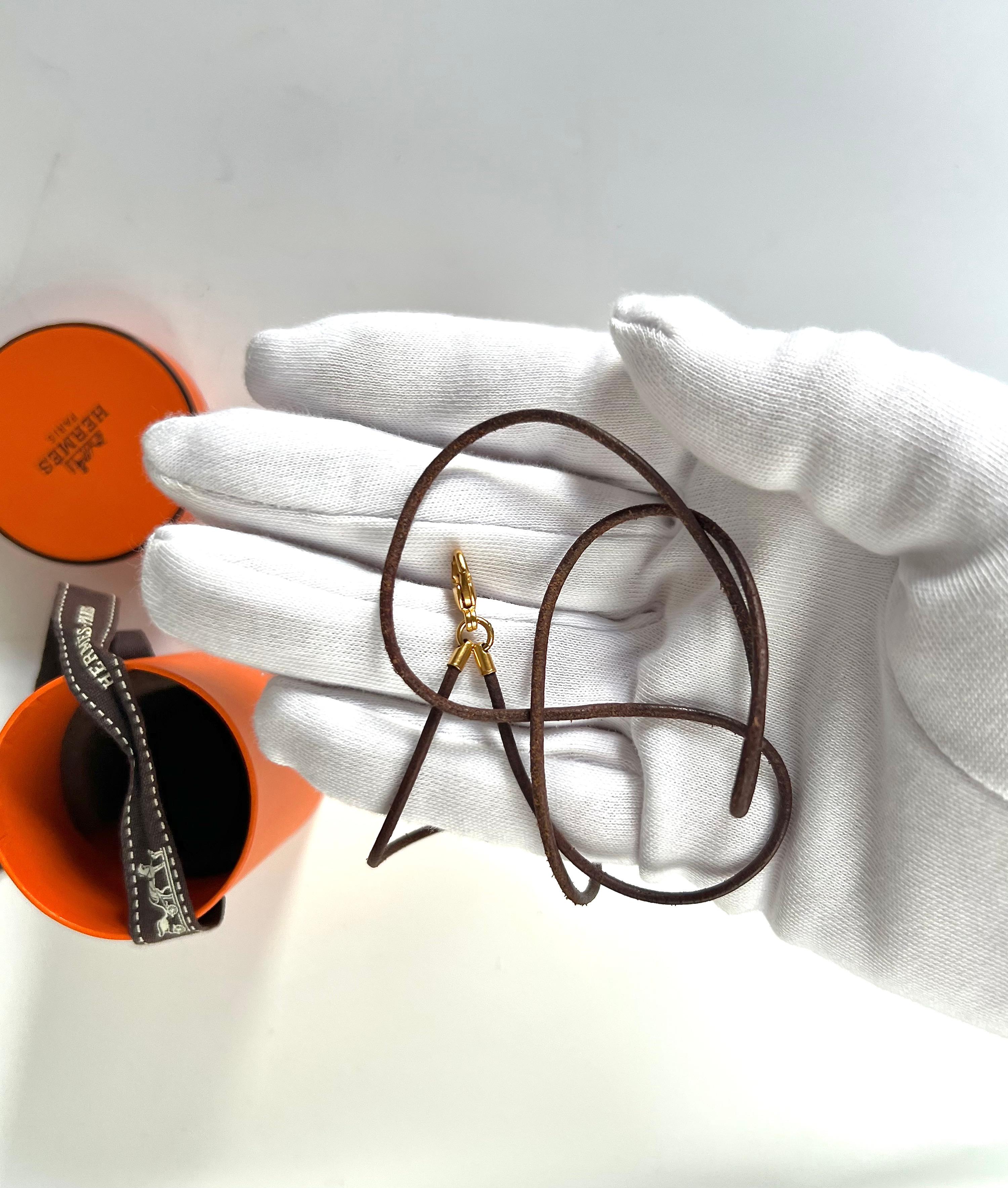 Collana pendente HERMÈS en venta 3