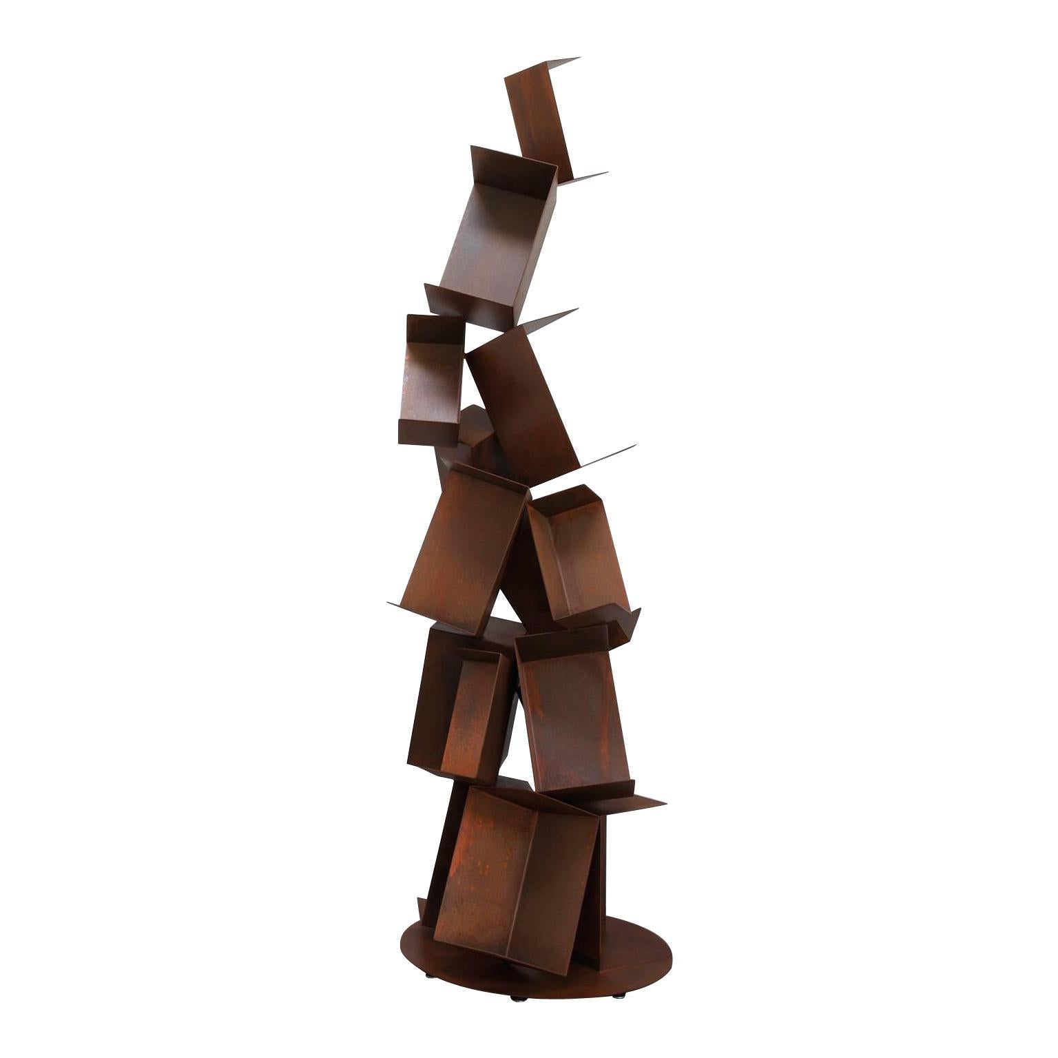 Collapse Bookcase Small by Gianluca Pacchioni For Sale