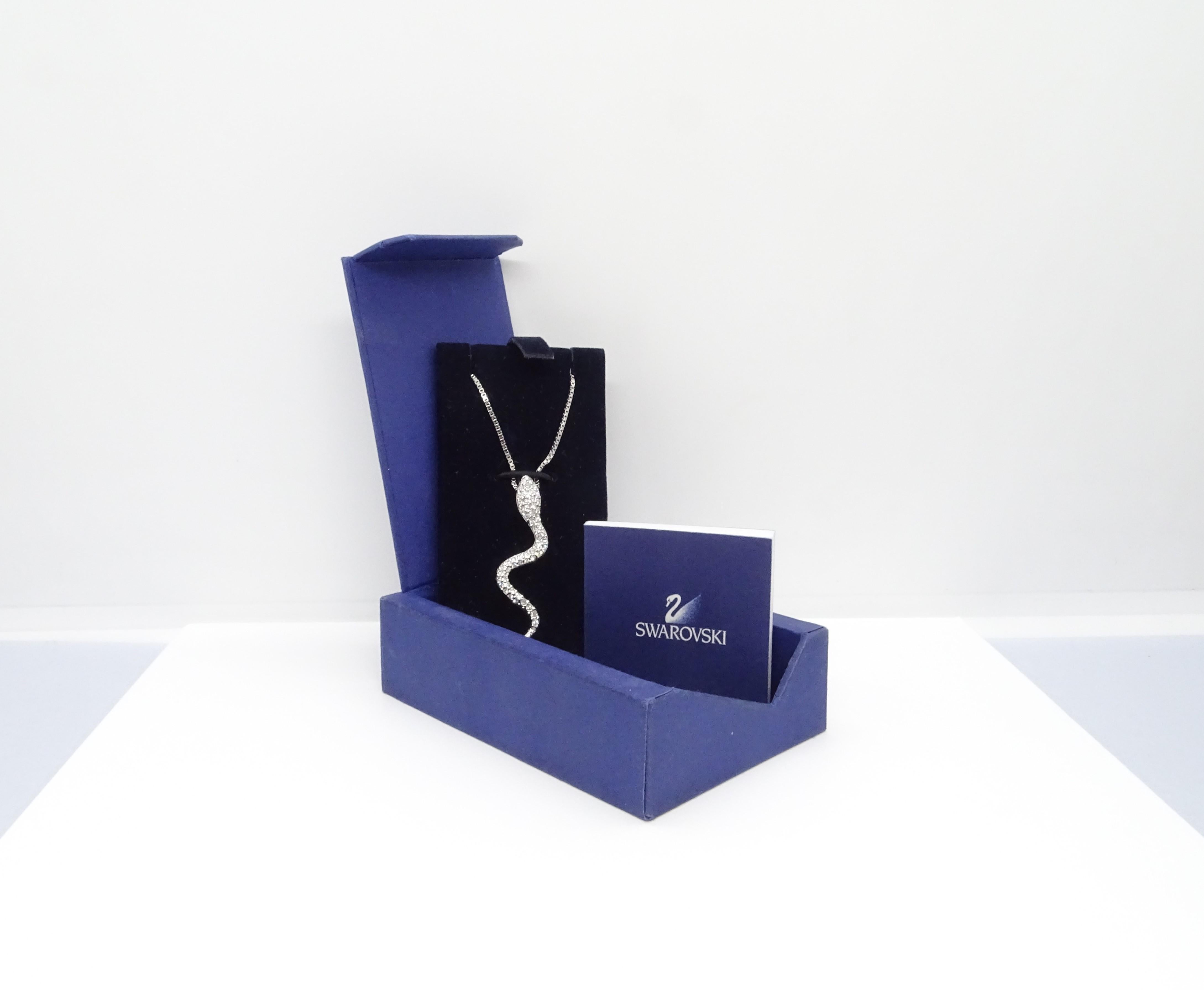 Taglio brillante Collare Colgante Swarovski 