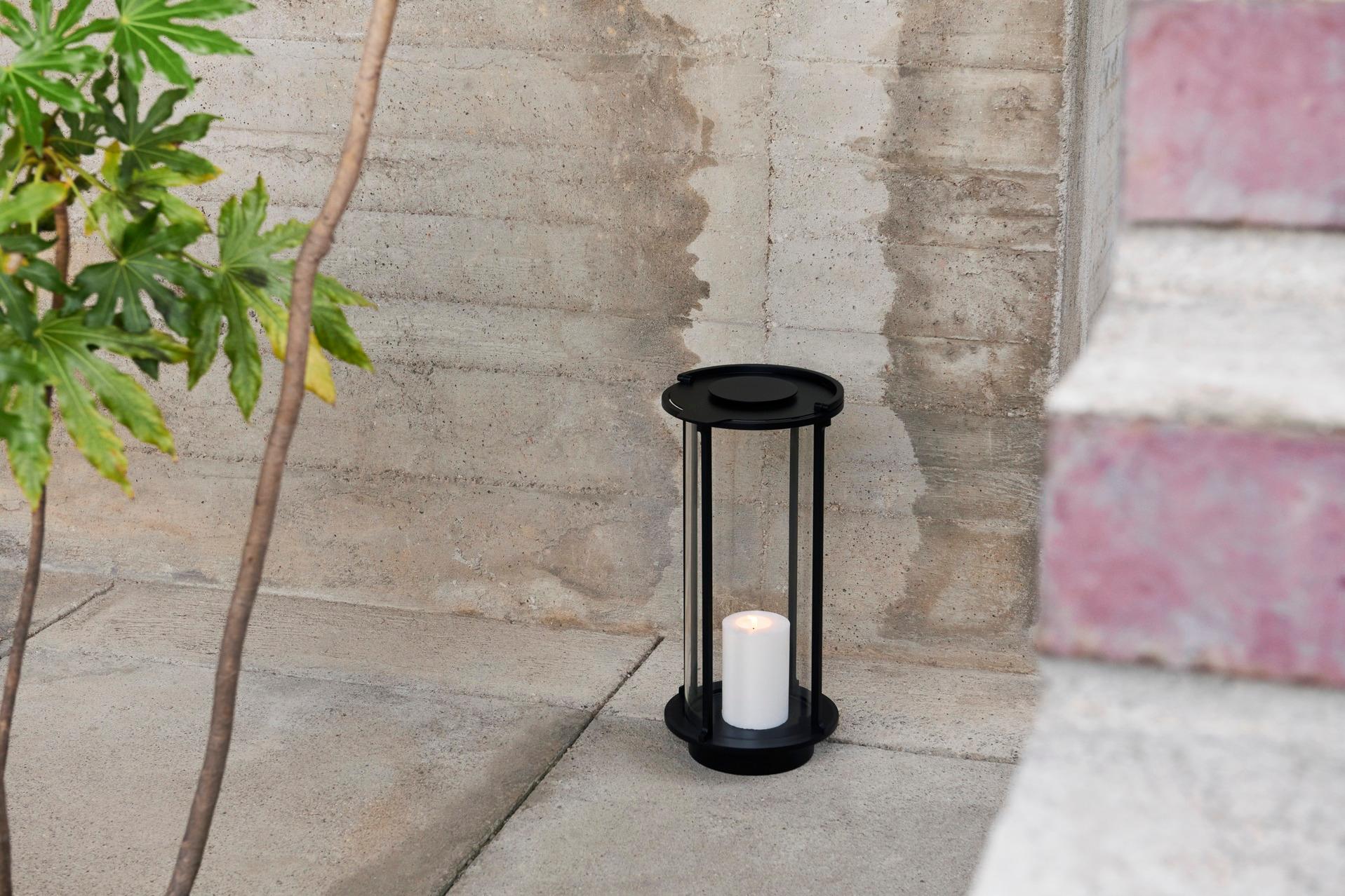 Collect Hurricane SC83 Lantern/Candleholder by Space Copenhagen for &Tradition For Sale 1