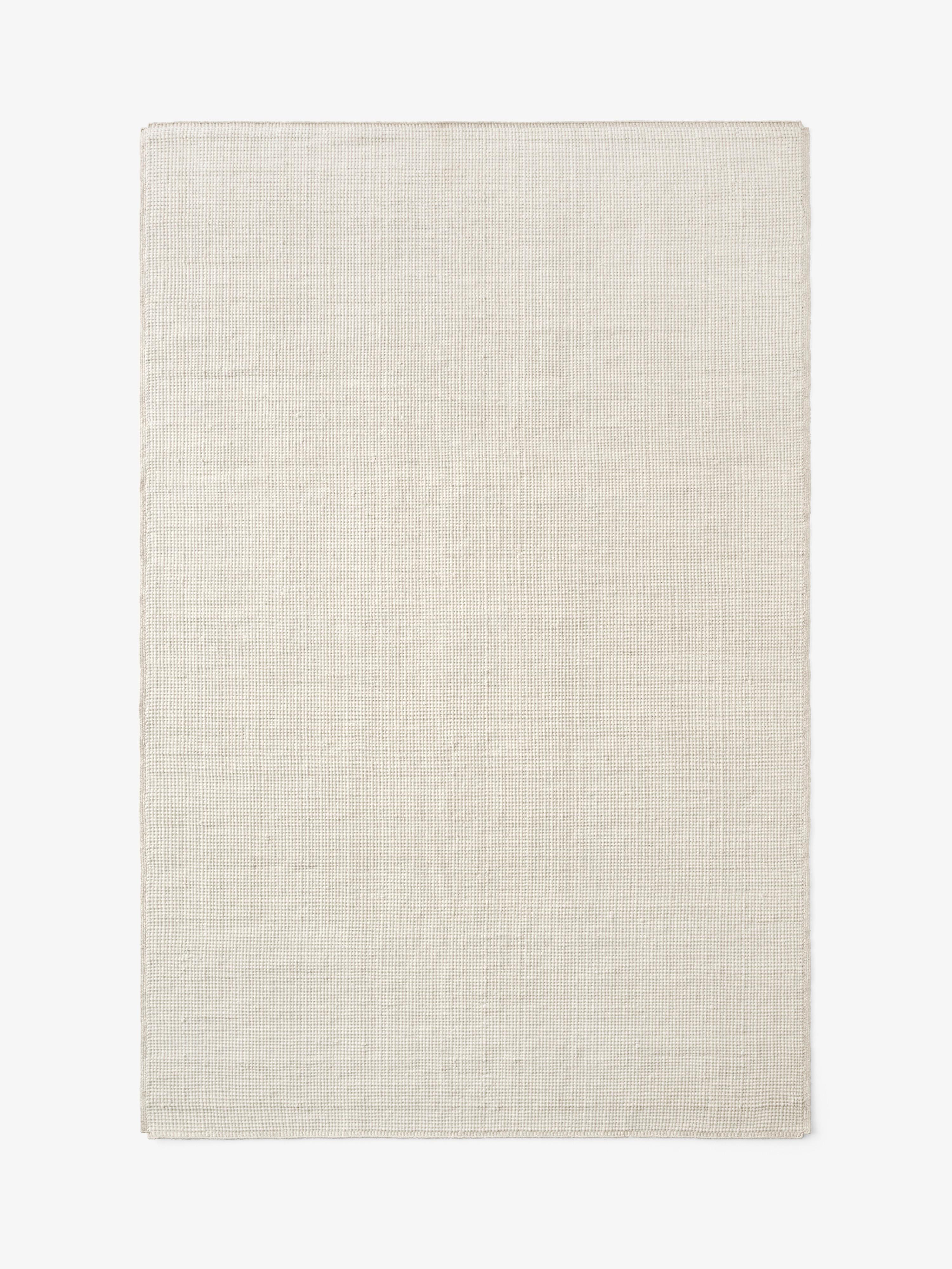 Scandinavian Modern Collect Rug, SC85 - Milk - by Space Copenhagen for &Tradition For Sale